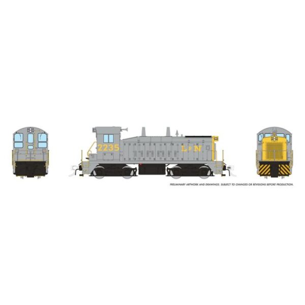 Rapido - EMD SW9 - Louisville & Nashville L&N #2235 - DC/DCC/Sound - HO Scale - Image 2