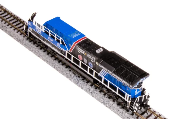 Broadway Limited GE ES44AC CSX #3194, Pride in Service Law Enforcement, Paragon4 Sound DC/DCC, N Scale - Image 5