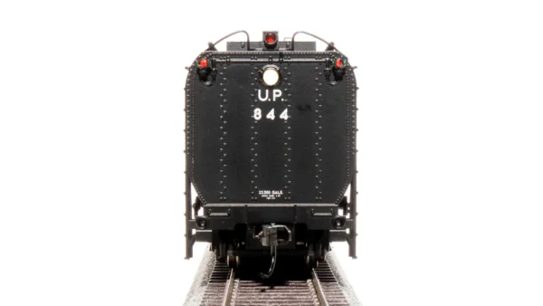 Broadway Limited Union Pacific 4-8-4 Class FEF-3 #844, Black & Graphite, 1989-2013 Excursion w/ Mars Light, Paragon4 Sound/DC/DCC, Smoke, HO Scale (New) - Image 3