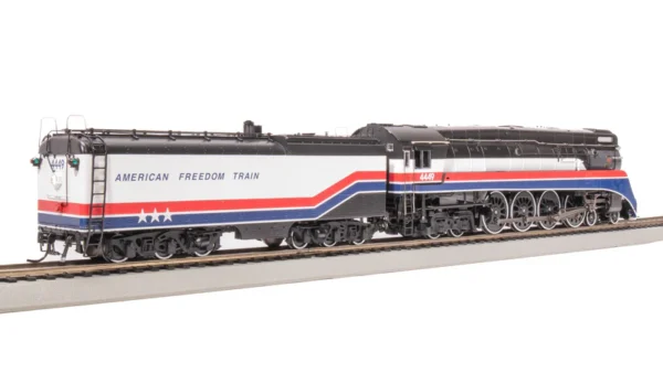 Broadway Limited Southern Pacific GS-4, #4439, 1975 American Freedom Train, Paragon4 Sound/DC/DCC, Smoke, HO Scale (New) - Image 10