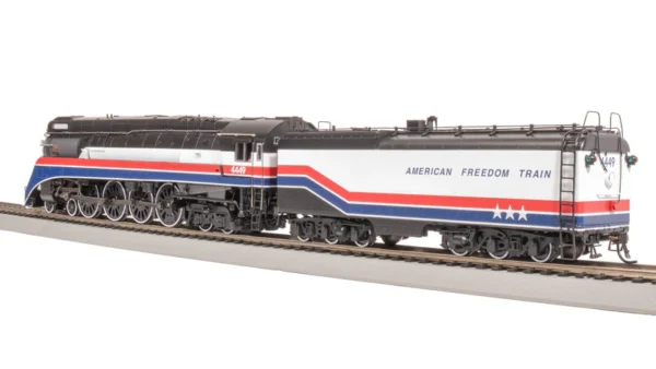 Broadway Limited Southern Pacific GS-4, #4439, 1975 American Freedom Train, Paragon4 Sound/DC/DCC, Smoke, HO Scale (New) - Image 9