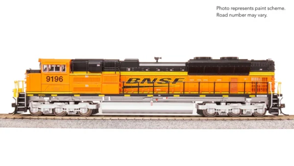 Broadway Limited EMD SD70ACe, BNSF #9283, Swoosh Scheme, Paragon4 Sound/DC/DCC, w/ Smoke, HO Scale (New) - Image 2