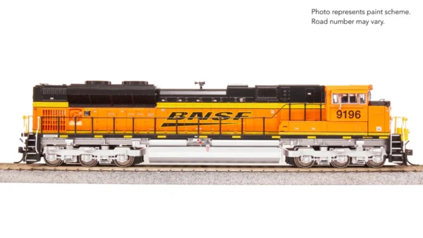 Broadway Limited EMD SD70ACe, BNSF #9283, Swoosh Scheme, Paragon4 Sound/DC/DCC, w/ Smoke, HO Scale (New) - Image 3