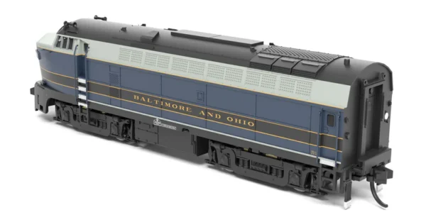 Broadway Limited - B&O Sharknose RF-16 A/B Set #851A/851X - As Delivered - Paragon 4 Sound/DC/DCC, Unpowered B - N Scale - Image 12