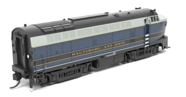 Broadway Limited - B&O Sharknose RF-16 A/B Set #851A/851X - As Delivered - Paragon 4 Sound/DC/DCC, Unpowered B - N Scale - Image 11