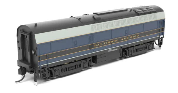 Broadway Limited - B&O Sharknose RF-16 A/B Set #851A/851X - As Delivered - Paragon 4 Sound/DC/DCC, Unpowered B - N Scale - Image 6