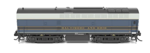 Broadway Limited - B&O Sharknose RF-16 A/B Set #851A/851X - As Delivered - Paragon 4 Sound/DC/DCC, Unpowered B - N Scale - Image 2