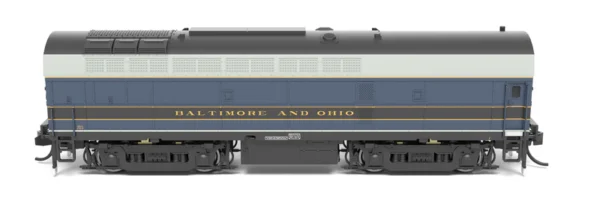 Broadway Limited - B&O Sharknose RF-16 A/B Set #851A/851X - As Delivered - Paragon 4 Sound/DC/DCC, Unpowered B - N Scale - Image 7