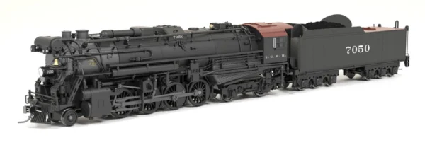 Broadway Limited Illinois Central #7050 - 1930's Appearance - Paragon4 Sound/DC/DCC with Smoke - HO Scale - Image 8