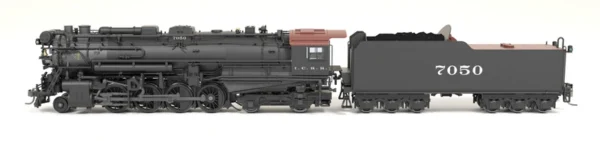 Broadway Limited Illinois Central #7050 - 1930's Appearance - Paragon4 Sound/DC/DCC with Smoke - HO Scale - Image 9