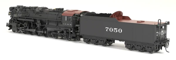 Broadway Limited Illinois Central #7050 - 1930's Appearance - Paragon4 Sound/DC/DCC with Smoke - HO Scale - Image 7