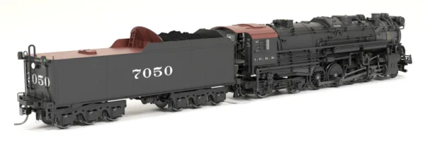 Broadway Limited Illinois Central #7050 - 1930's Appearance - Paragon4 Sound/DC/DCC with Smoke - HO Scale - Image 6