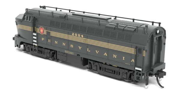 Broadway Limited - PRR Sharknose BF-16 A/B Set #2004-A/2004-B - DGLE 5-Stripe - Paragon 4 Sound/DC/DCC, Unpowered B - N Scale - Image 11