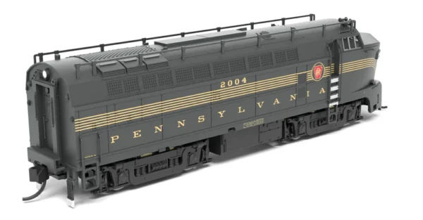 Broadway Limited - PRR Sharknose BF-16 A/B Set #2004-A/2004-B - DGLE 5-Stripe - Paragon 4 Sound/DC/DCC, Unpowered B - N Scale - Image 9