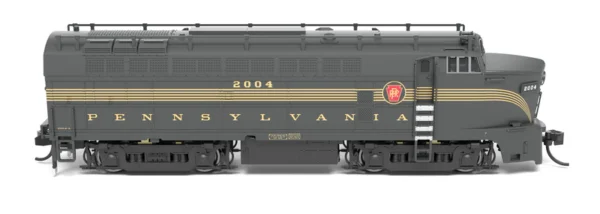 Broadway Limited - PRR Sharknose BF-16 A/B Set #2004-A/2004-B - DGLE 5-Stripe - Paragon 4 Sound/DC/DCC, Unpowered B - N Scale - Image 8