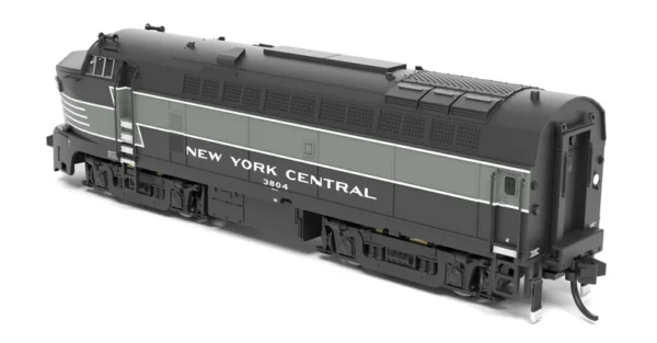 Broadway Limited - NYC Sharknose RF-16 A/B Set #3804/3706 - Lightning Stripe - Paragon 4 Sound/DC/DCC, Unpowered B - N Scale - Image 8