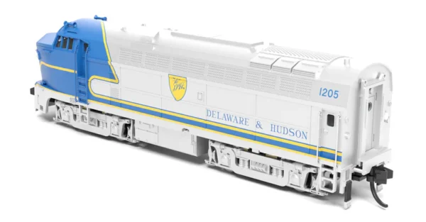 Broadway Limited - D&H Sharknose RF-16 A Unit #1205 - Blue Warbonnet - Paragon 4 Sound/DC/DCC - N Scale - Image 4