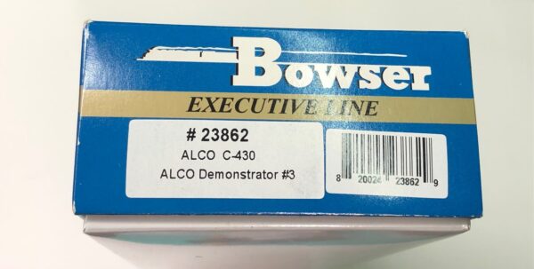 Bowser Alco C-430, Demonstrator #3, DCC, ESU Select Sound, New Old Stock, HO Scale - Image 13