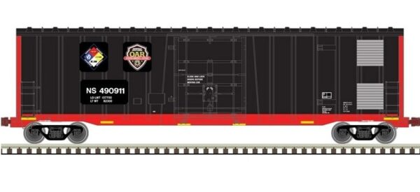 Atlas Master 50' Boxcar, Norfolk Southern First Responders #490911, HO Scale (New) - Image 2