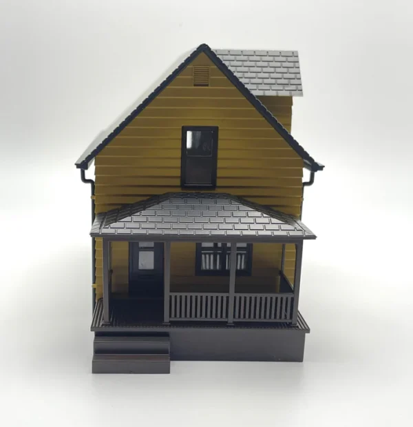 Rock Island Hobby RIH, Yellow Farmhouse, Assembled, HO Scale - Image 3